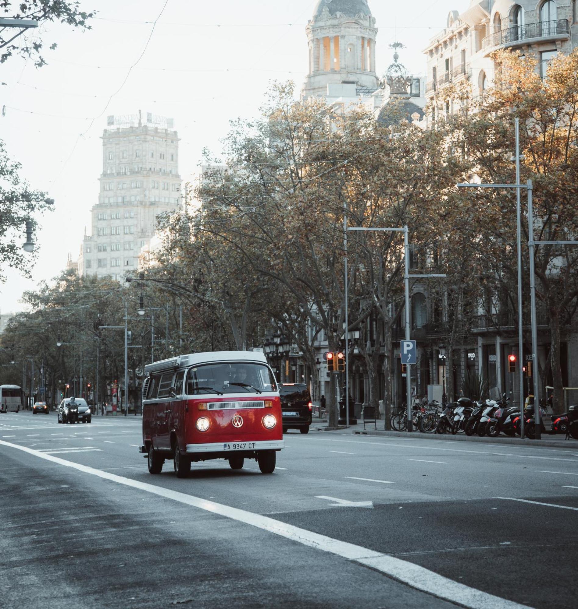 Retro Vw Kombi T2 Campervan L'Hospitalet de Llobregat Kültér fotó