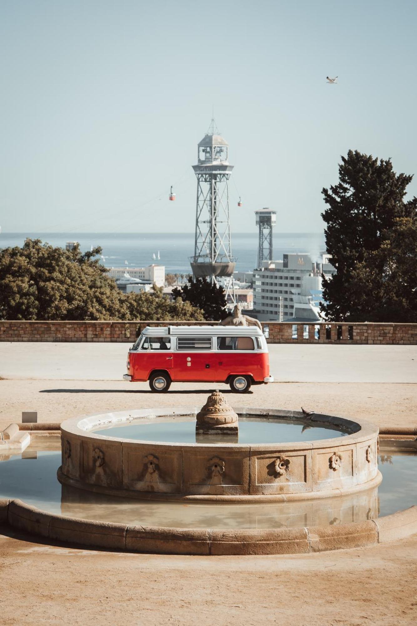 Retro Vw Kombi T2 Campervan L'Hospitalet de Llobregat Kültér fotó